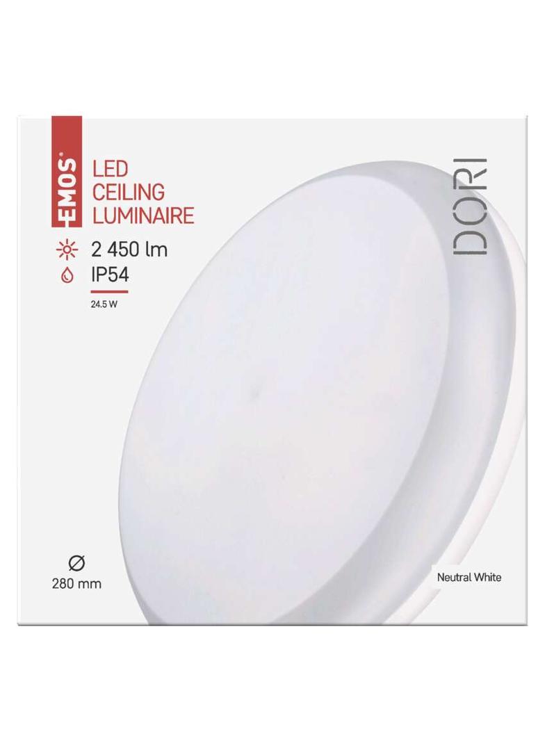 Oprawa LED okrągła DORI 24,5W IP54 neutralna biel ZM4312 EMOS