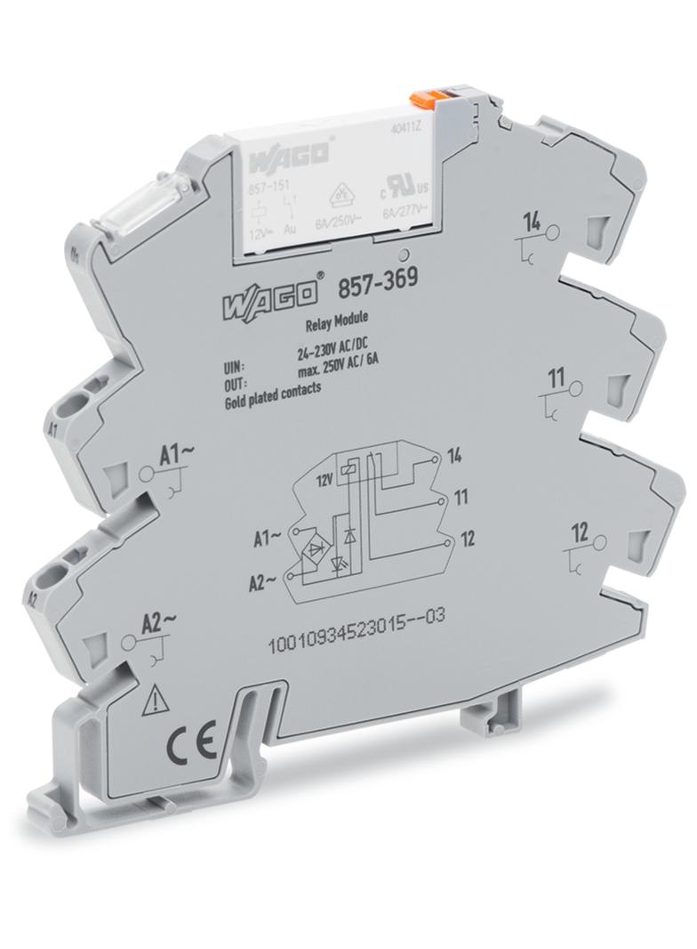 Moduł przekaźnikowy AC/DC 24-230V 857-369 WAGO