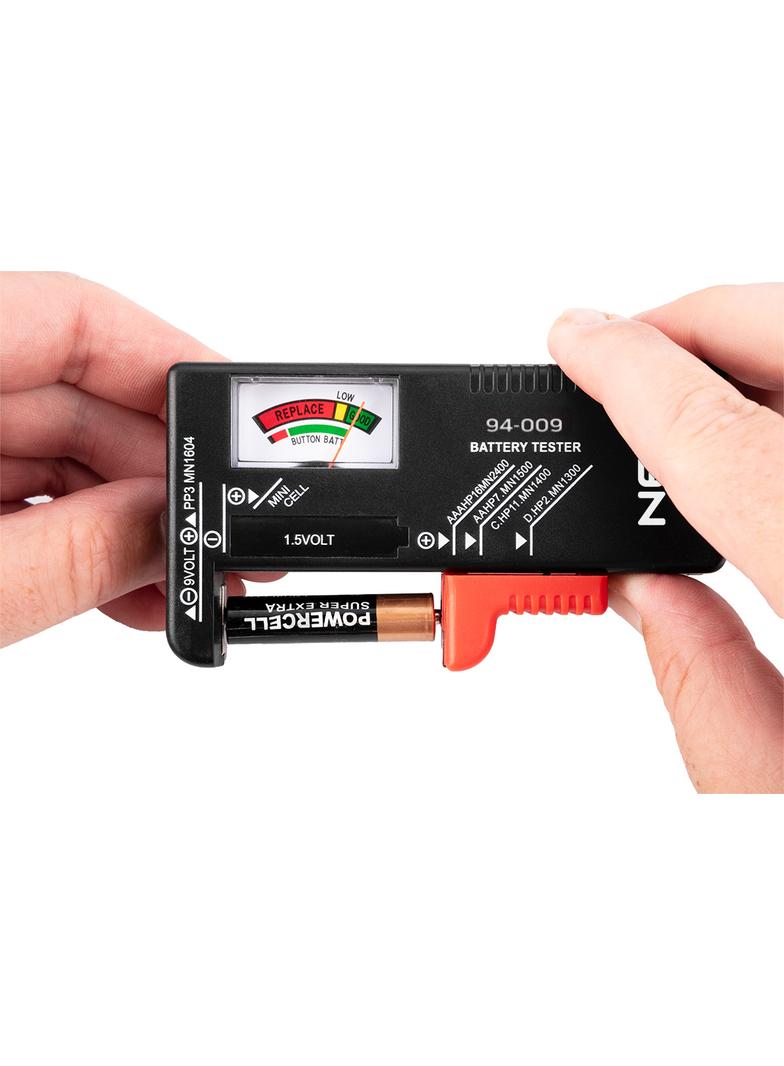 Tester baterii i akumulatorków