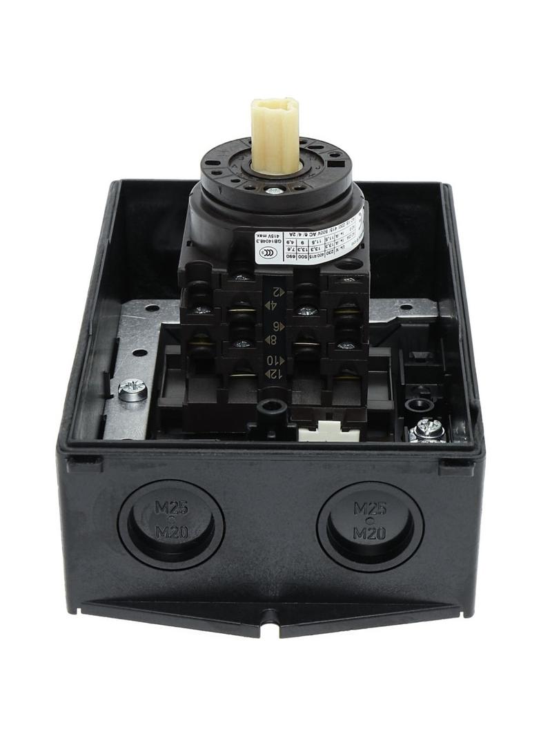 T0-3-15680/I2H/MBS/SVB-SW Rozłącznik 20A 3P+N + 1Z 1R MBS czarna rączka 182432 EATON