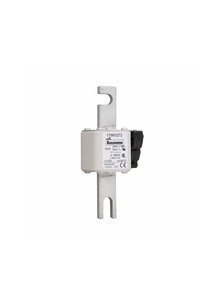 550A 690V 1*KN/110 aR INDICATOR FUSE Wkładka szybka 550A AC 690V compact DIN 1 45x58x134 m 170M3272
