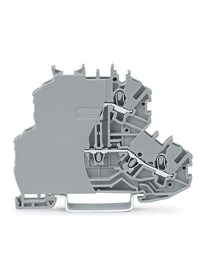 TOPJOBS złączka 2-przewodowa L/L szara