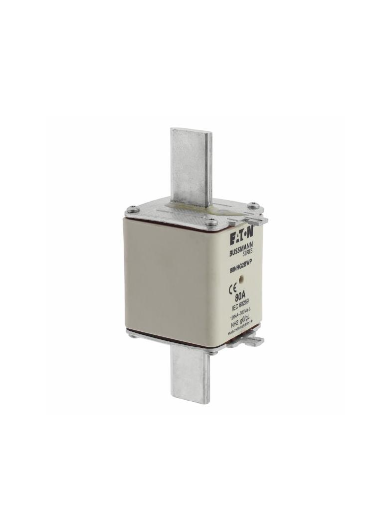 NH 80A 500V gG rozmiar 2 WEATHER RESISTANT NH LV 80A 500V gG rozmiar 2 WR 80NHG2BWP EATON