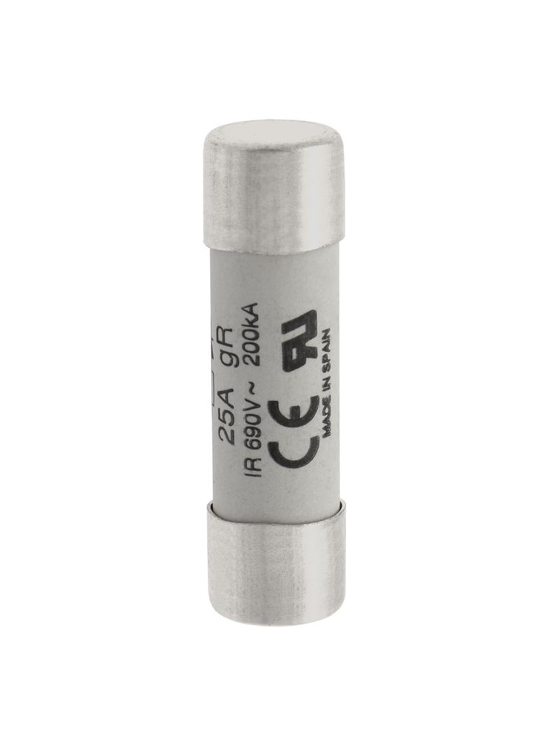 25A 690V AC gR 14X51mm FUSE W/O STRIKER Wkładka szybka 25A AC 690V 14x51 gR IEC UL FWP-25G14F EATON