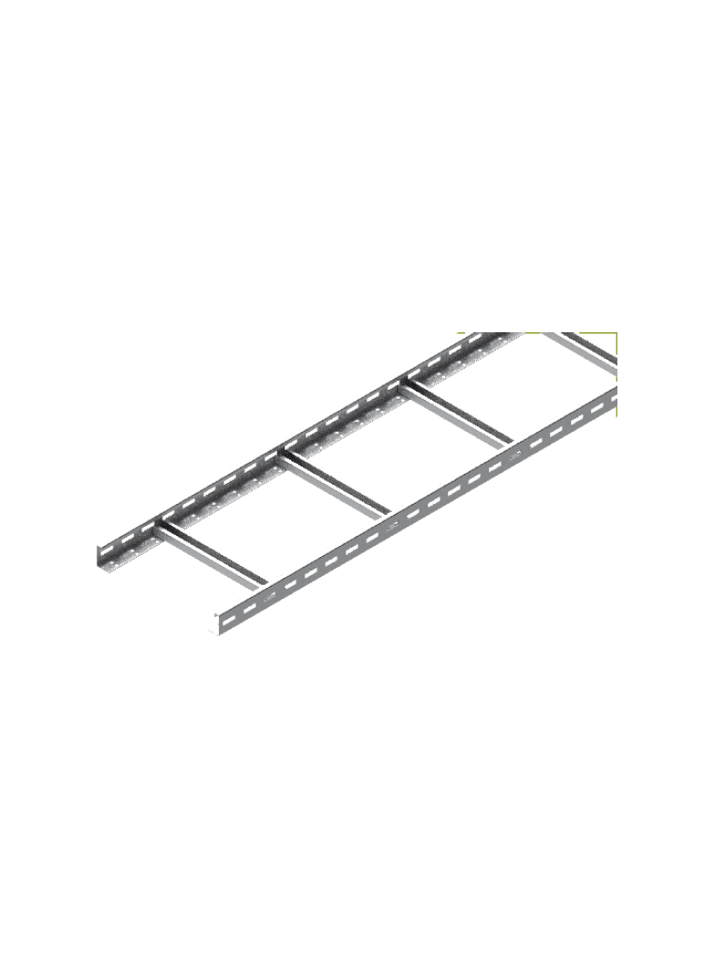 Drabinka kablowa 500x45mm Grubość 2,00 mm 3mb DUC500H45/3 N 446650 BAKS
