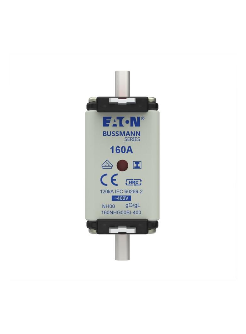 160NHG00BI-400 Wkładka NH 160A 400V GG/GL Rozmiar 00 160NHG00BI-400 EATON
