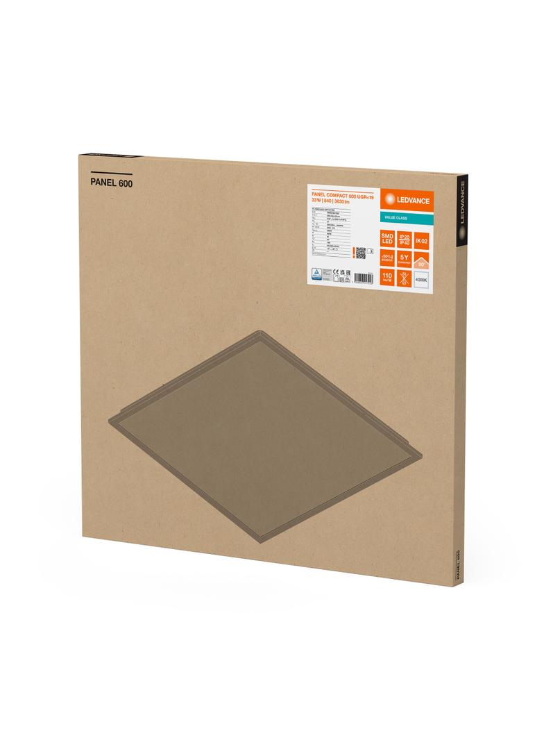 Oprawa PANEL COMPACT 600 V 33W 840 U19