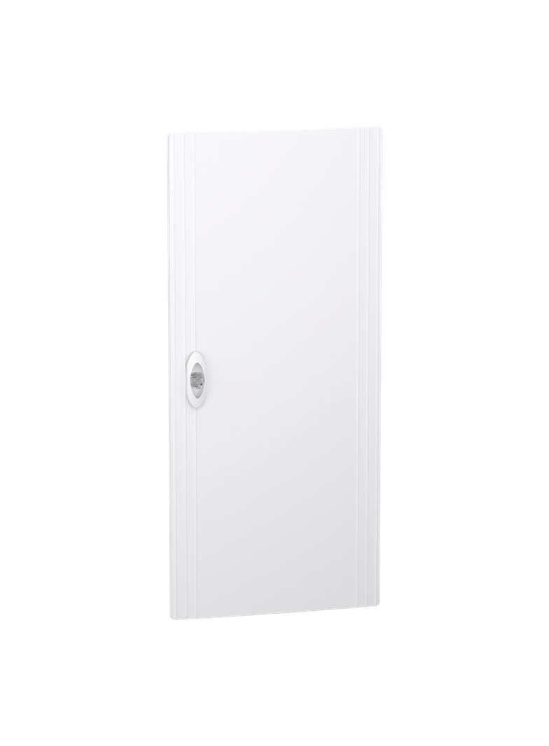 Drzwi do obudowy PrismaSeT XS DPSXS-4-13-B, drzwi białe, 4 rzędy, 13 modułów w rzędzie