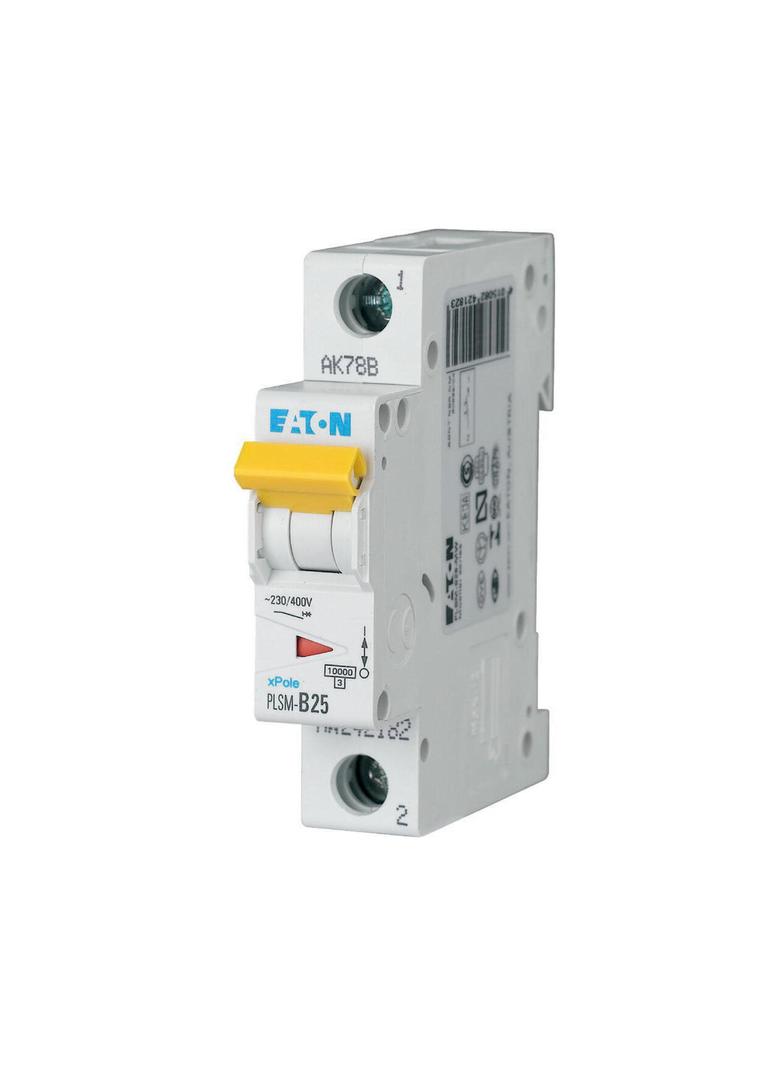 PLSM-B25-MW Wyłącznik nadprądowy 10kA B25A 1P 242182 EATON