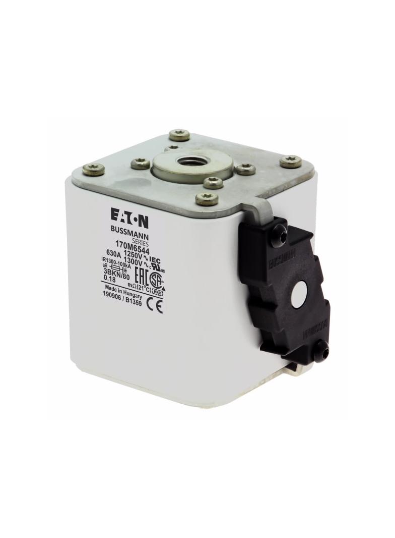 FUSE 630A 1250V 3BKN/80 AR CU Wkładka szybka 630A AC 1250V rozmiar 3 76x92x83 mm aR IEC UL 170M6544