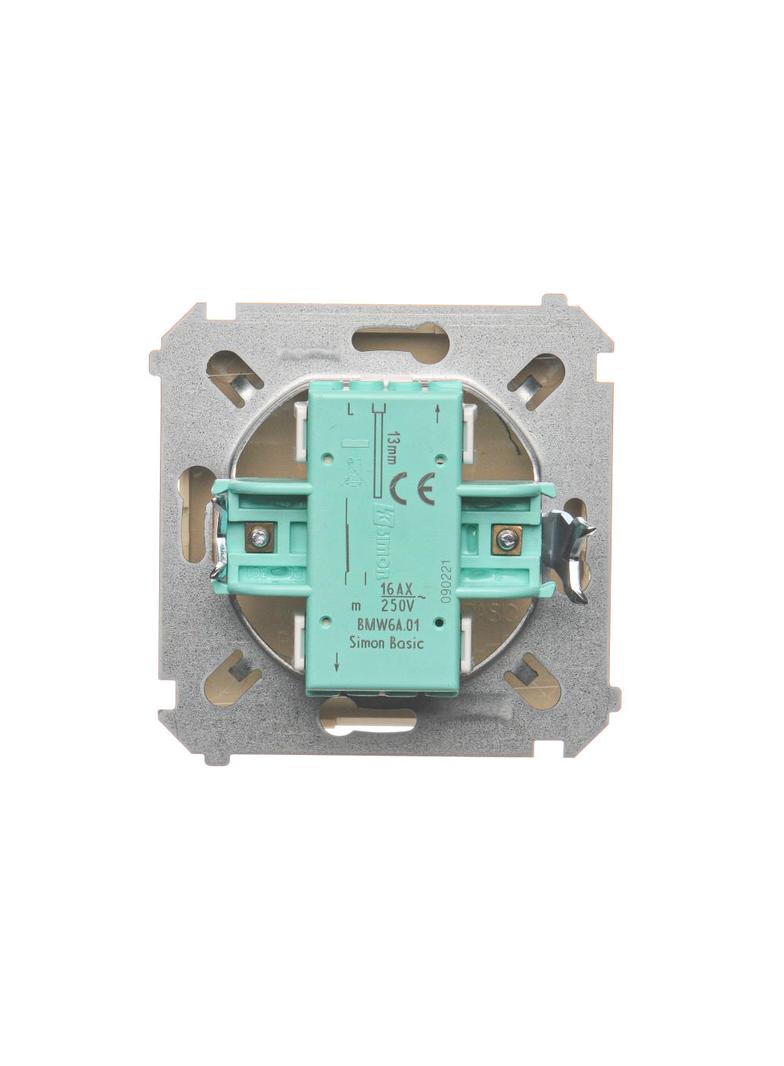 Simon Basic Łącznik schodowy 16A 250V zaciski śrubowe beż BMW6A.01/12 KONTAKT