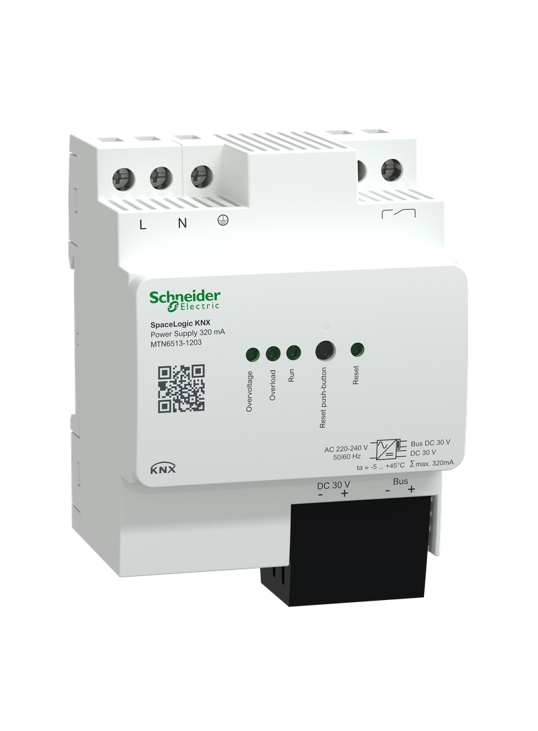 SpaceLogic KNX zasilacz 320 mA