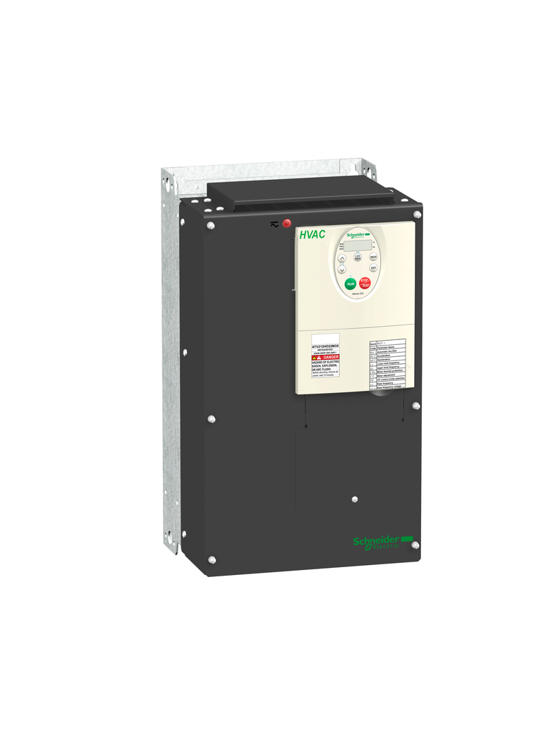 Przemiennik częstotliwości ATV212 3 fazowe 380/480VAC 50/60Hz 22kW 43.5A IP21 ATV212HD22N4