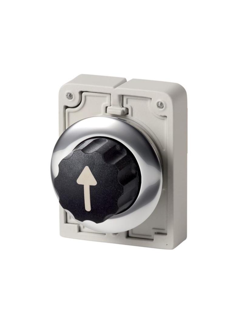 M30C-FWR3-X7 Przełącznik obrotowy 30mm 3 położeniowy bez samopowrotu ze strzałką 187107 EATON