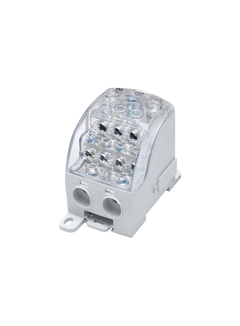 SUB 490 Blok rozdzielczy - uniwersalny Al/Cu 82090 SIMBLOCK szary