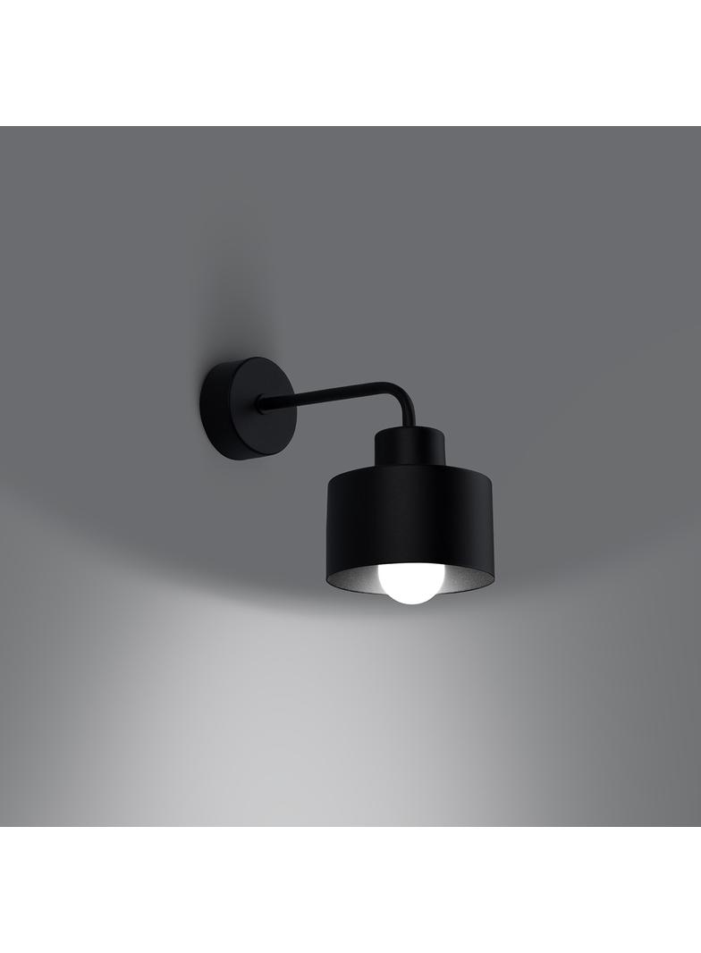 Sollux Kinkiet SAVAR 1 czarny SL.1129