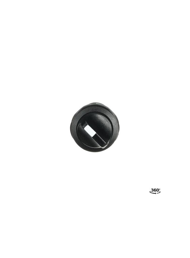 Przełącznik obrotowy 2poz.1NC czarny C2SS3-10B-01