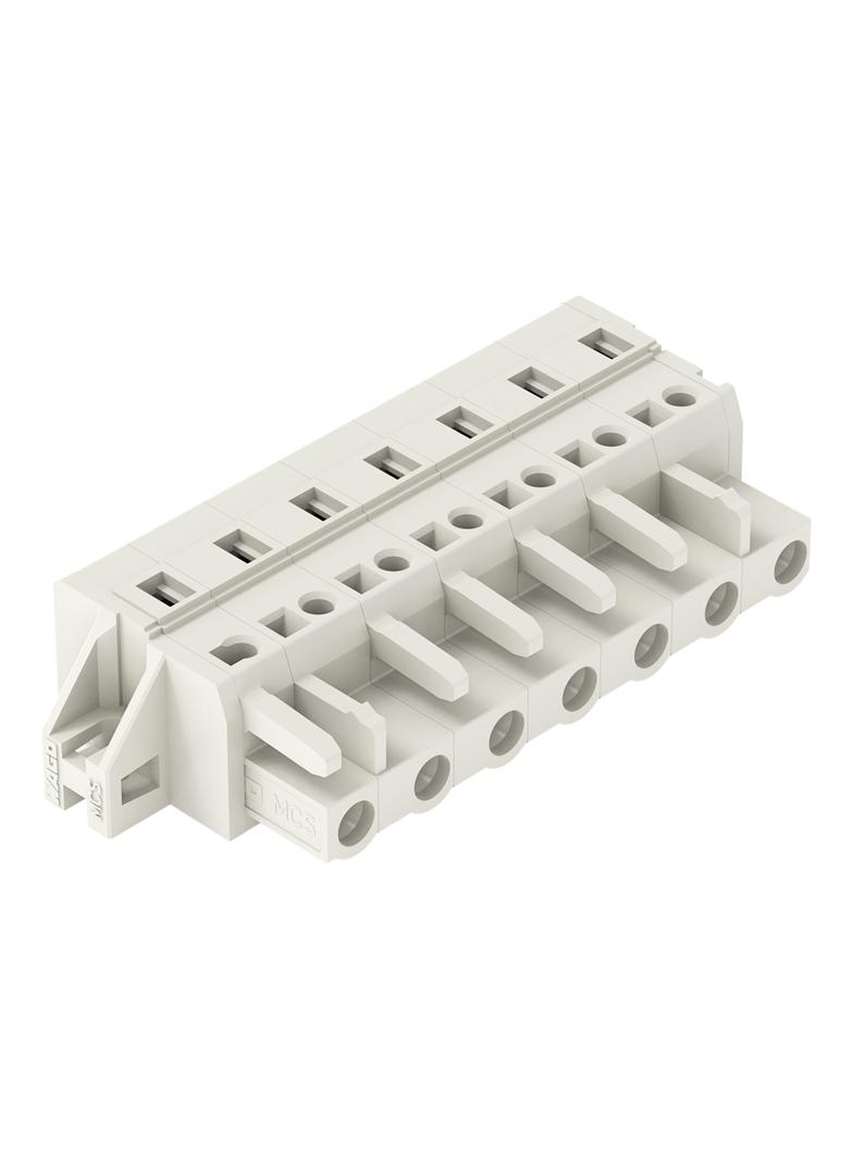 MCS-MIDI Classic gniazdo 7-bieg. j-szare raster 7,5 mm /25szt./ WAGO