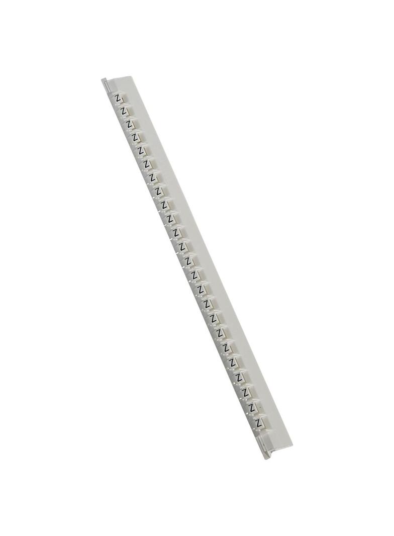Oznacznik Przewodów Memocab Biały Litera /Z/ /240Szt./ 037851 LEGRAND