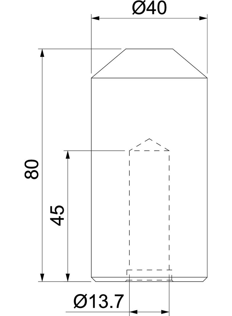 1820/20, POBIJAK DO SZPILEK 20MM