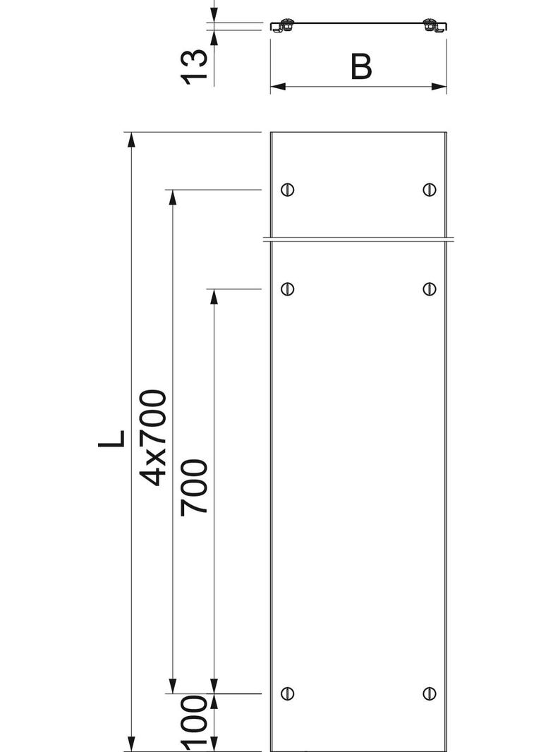 DMFR 400, POKRYWA KOR.TELEK.400 FT