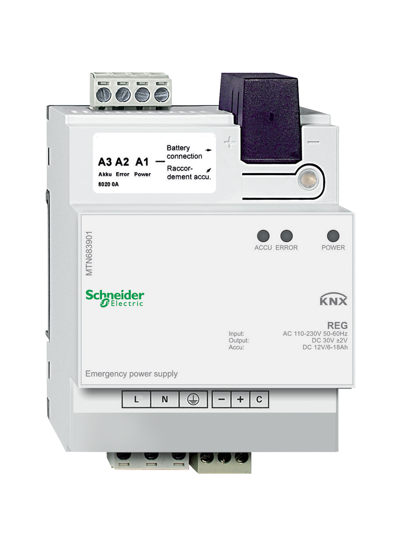 KNX zasilacz awaryjny REG MTN683901 Schneider