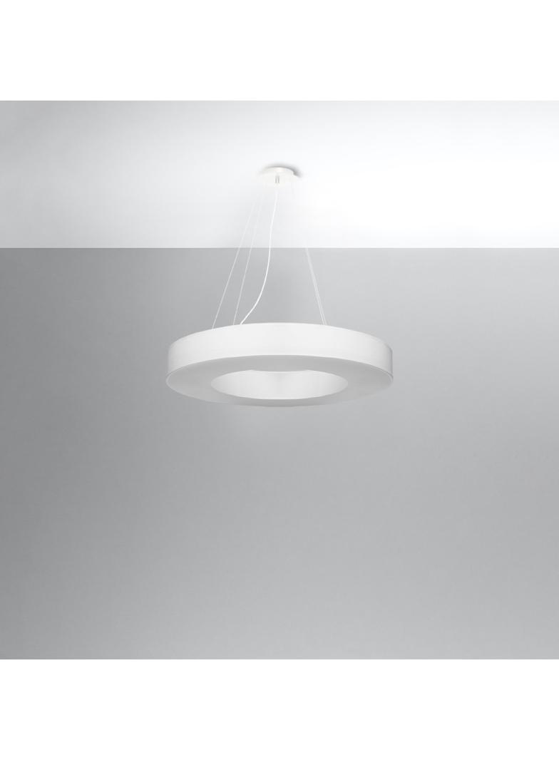 Sollux Żyrandol SATURNO SLIM 70 biały SL.0753