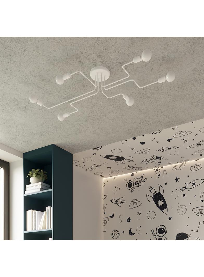 Żyrandol VECTOR 4 biały