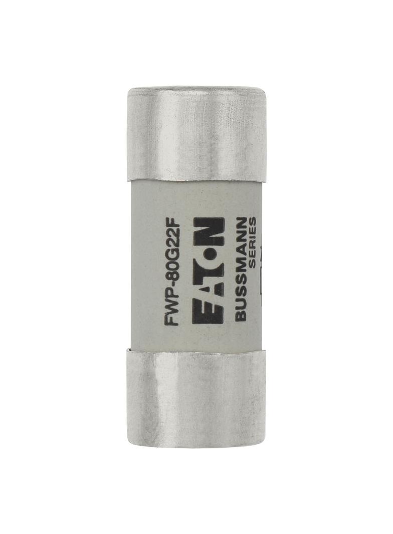 80A 690V AC gR 22X58mm FUSE W/O STRIKER Wkładka szybka 80A AC 690V 22x58 gR IEC UL FWP-80G22F EATON