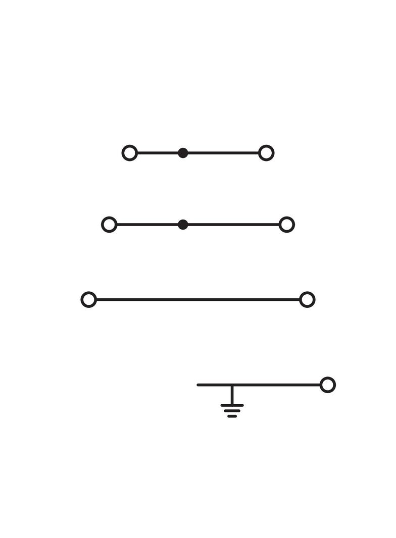 TOPJOBS złączka 4-piętrowa 2,5 mm2 L/L/L/PE szara