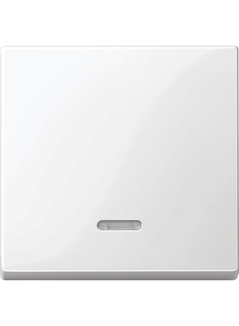 Merten, System M, klawisz pojedynczy z okienkiem sygnalizacyjnym, biały polarny