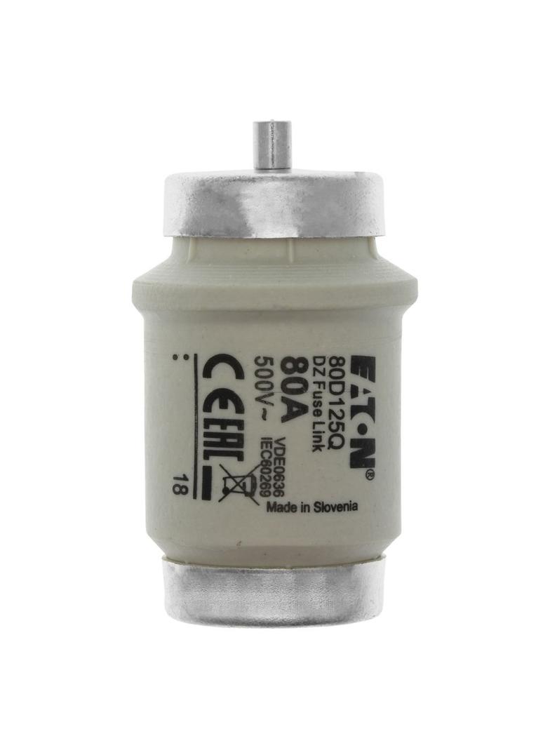 FUSE 80A DIV 500VAC Wkładka DIV 80A 500VAC E125 80D125Q EATON
