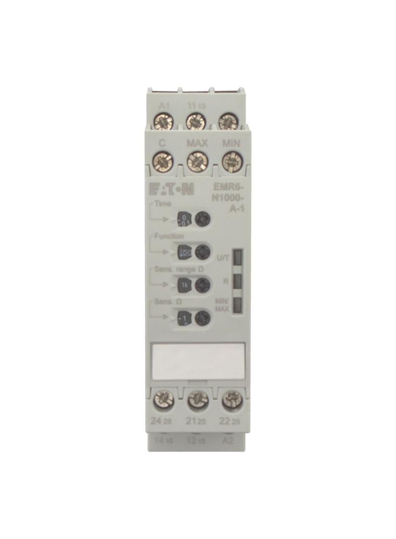 EMR6-N1000-A-1 Przekaźnik monitorujący poziom 24 - 240VAC /DC 0.1 - 1000 kOhm 184757 EATON