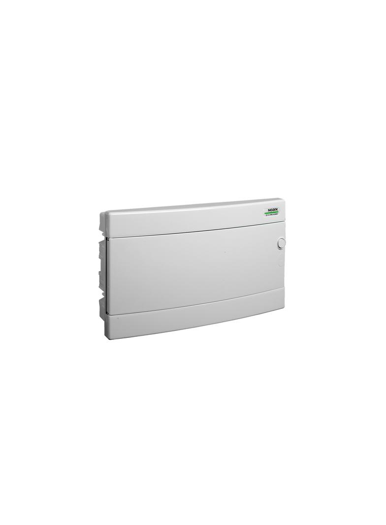 PNF 18W Rozdzielnica podtynkowa drzwi białe IP40 1 rząd 1x18 modułów 101519 NOARK