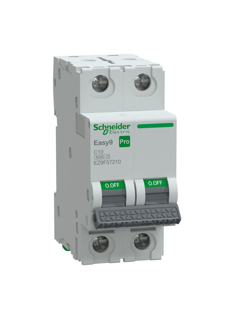 Wyłącznik nadprądowy Easy9 PRO 6kA 2P C10A EZ9F57210 Schneider