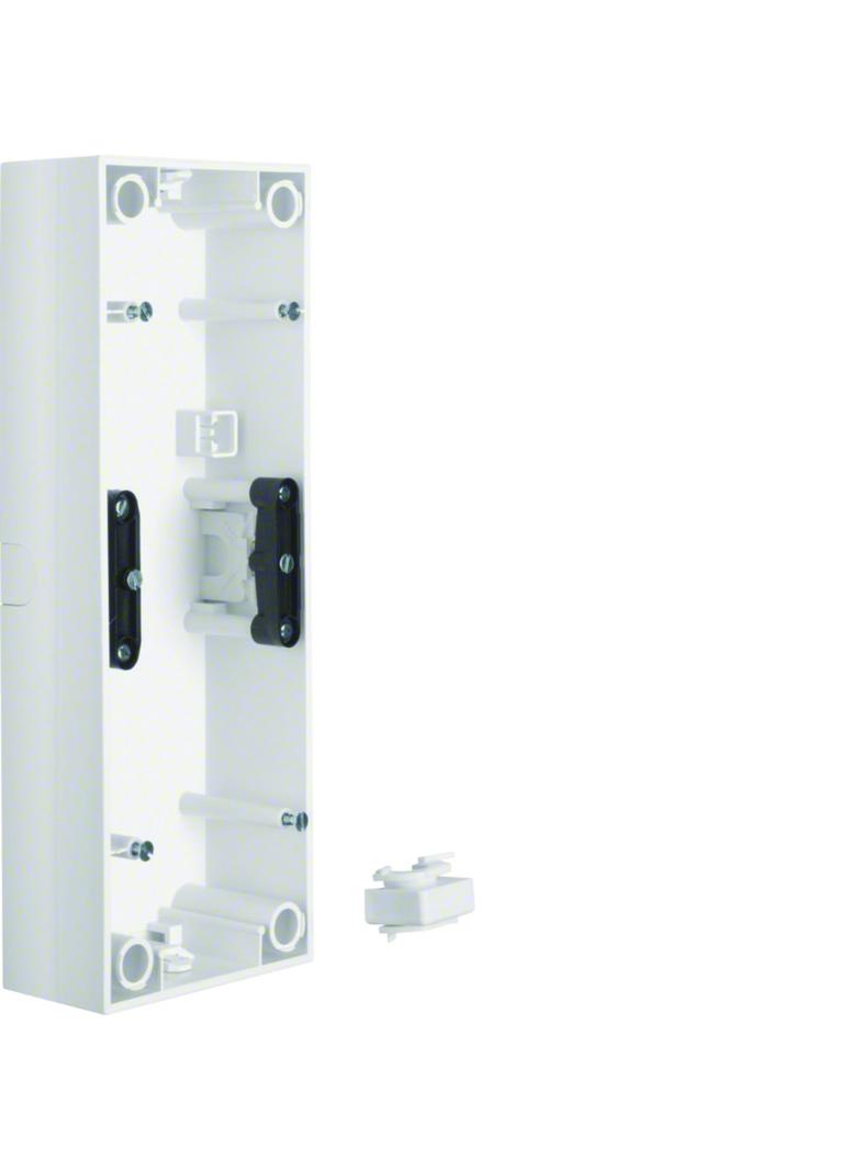 BERKER B.Kwadrat Puszka natynkowa potrójna biały 5310439909 HAGER