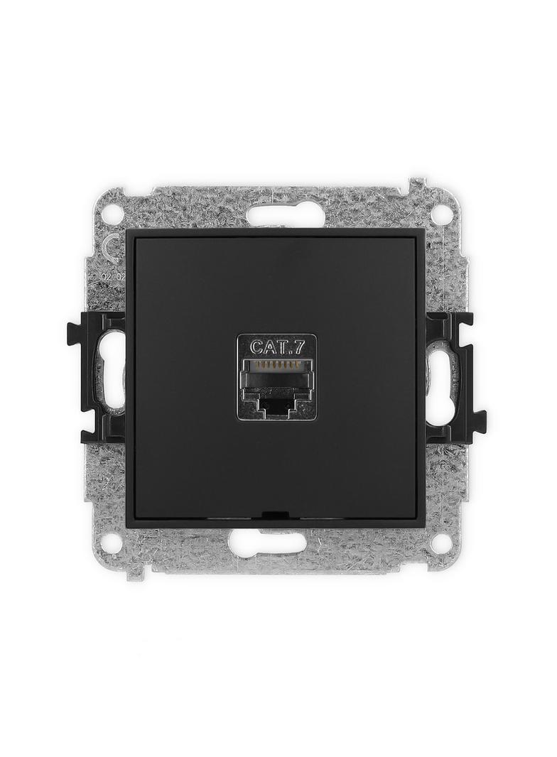 ICON Mechanizm gniazda komputerowego pojedynczego 1xRJ45, kat. 7, ekranowany, 8-stykowy, bez pola op