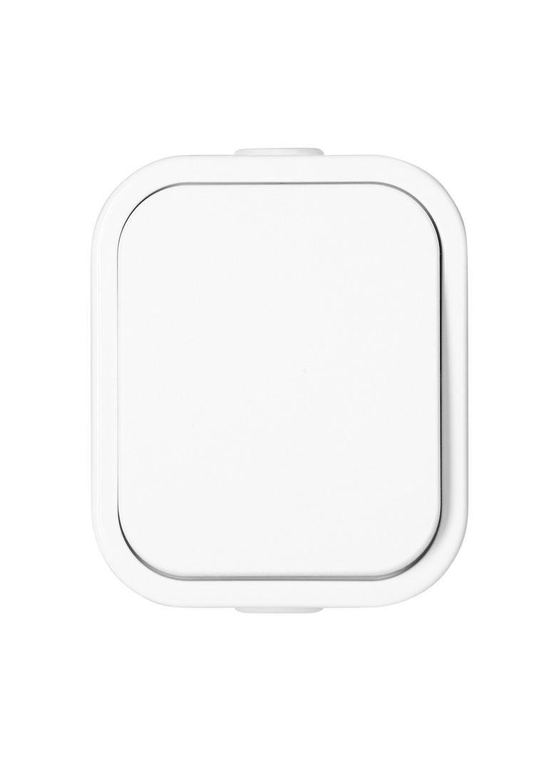 Przycisk natynkowy dzwonek B2, 10A, 250V, IP54, WNT-6/7B2, biały OR-OE-7804/W ORNO