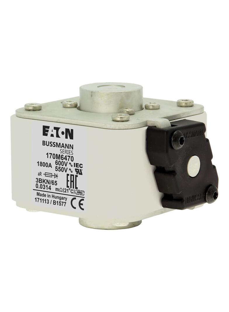 FUSE 1800A 600V 3BKN/65 AR UR Wkładka szybka 1800A AC 600V rozmiar 3 aR IEC UL 170M6470 EATON