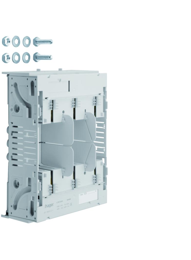 LT podstawa bezpiecz. NH2 3P 400A 690VAC płyta motaż. zaciski śruba M10 LT250U HAGER