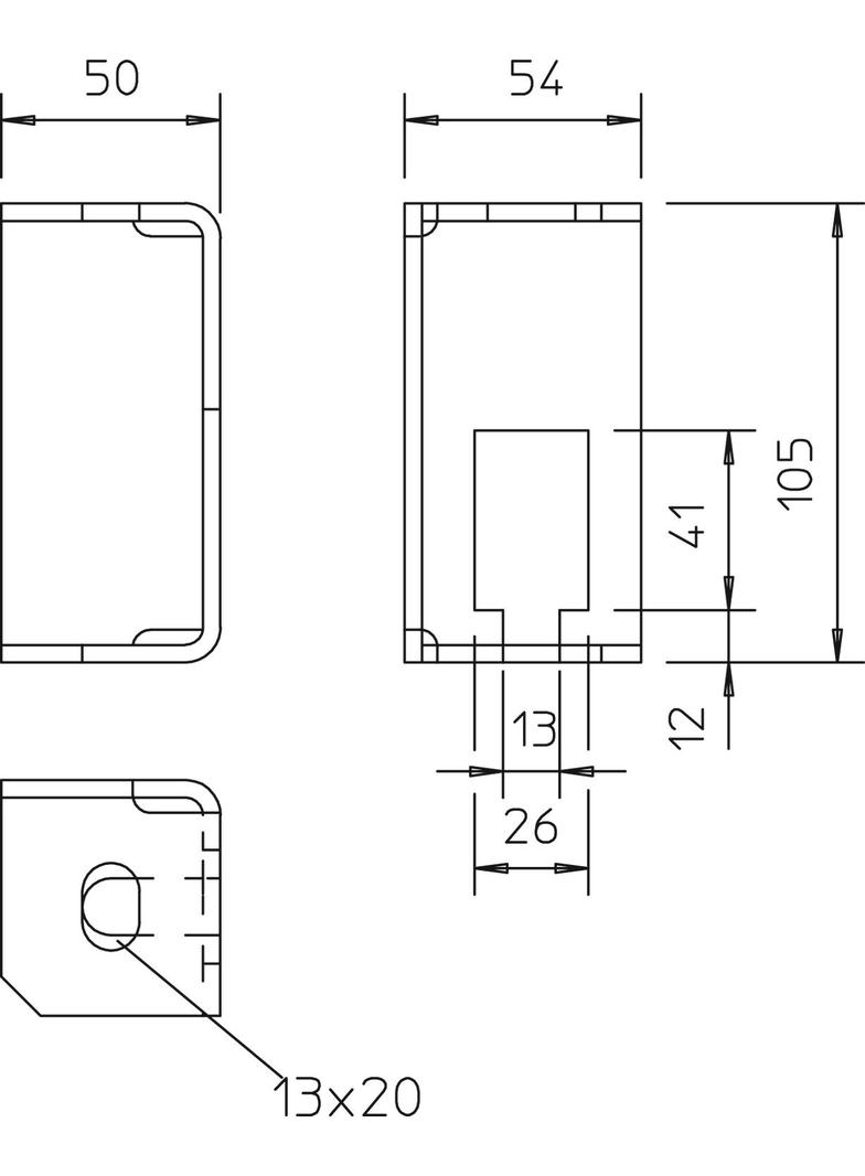 BSB, KABŁĄK OGNIOCHRONNY 105X50X54
