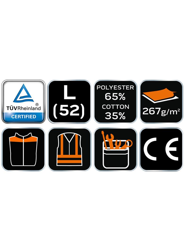 Kamizelka robocza, rozmiar L/52