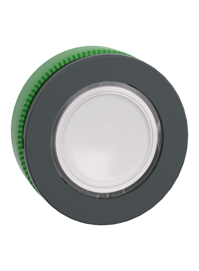 Harmony XB5 Główka przycisku podświetlanego kryty biały zintegrowany LED typ push push