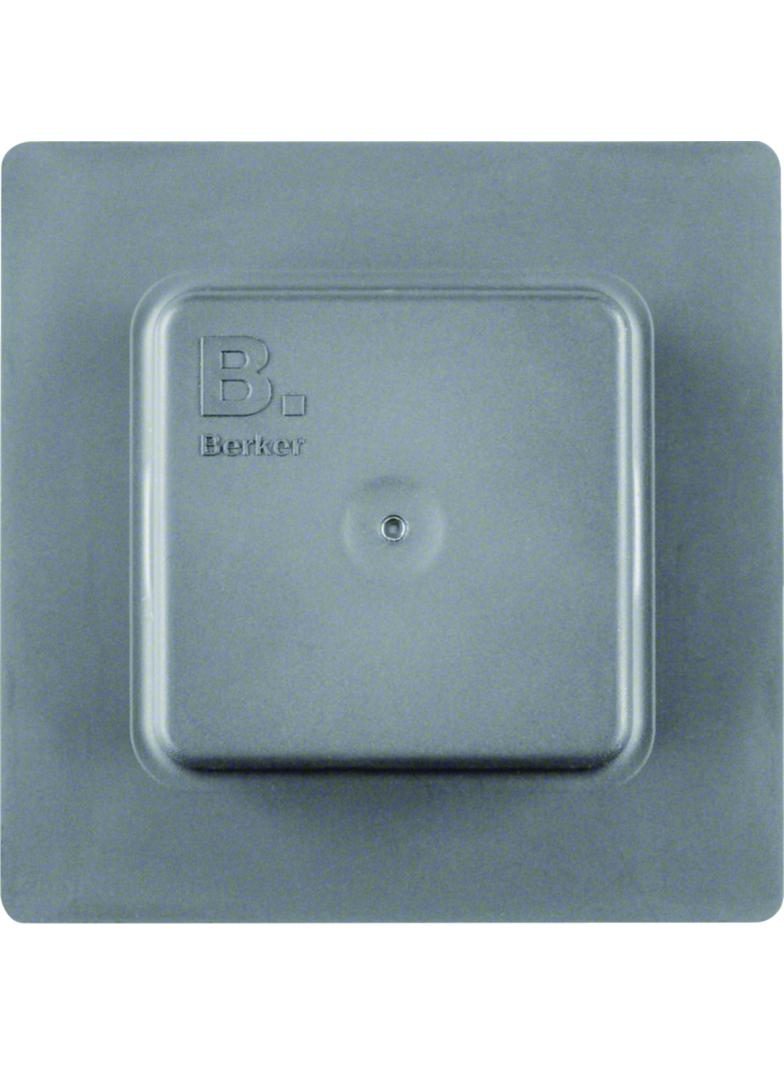 BERKER Akcesoria osprzęt Osłona zabezpieczająca do gniazd i łączników szary 1849 HAGER