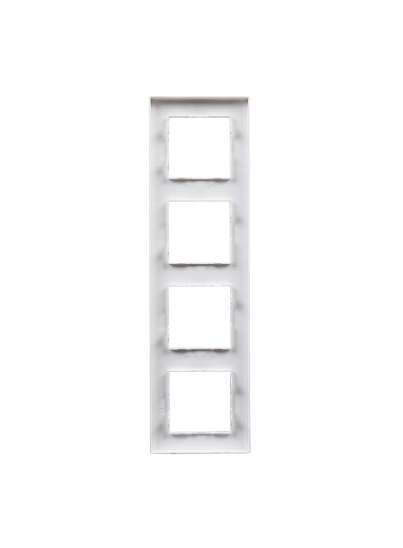 Niloe Step Ramka Poczwórna 4X Kolor Biały 863194 LEGRAND