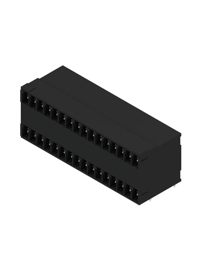 SCD-THR 3.81/32/90G 3.2SN BK BX Wtyki PCB (złącza płyty), 3.81 mm, Liczba biegunów: 32, kąt odejścia: 90° /20szt./ 1973870000 WEIDMÜLLER