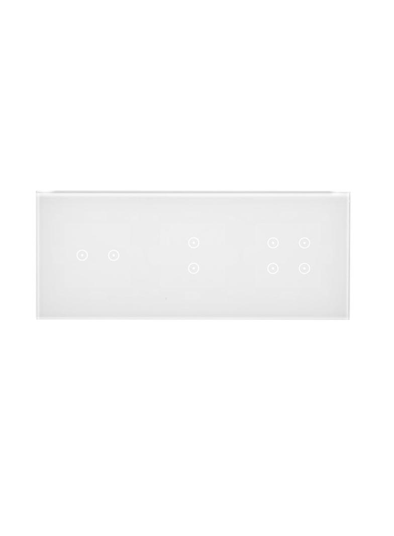 Simon 54 Touch Panel dotykowy S54 Touch 3 moduły 2 pola dotykowe poziome + 2 pola dotykowe pionowe + 4 pola dotykowe biała perła DSTR3234/70 KONTAKT