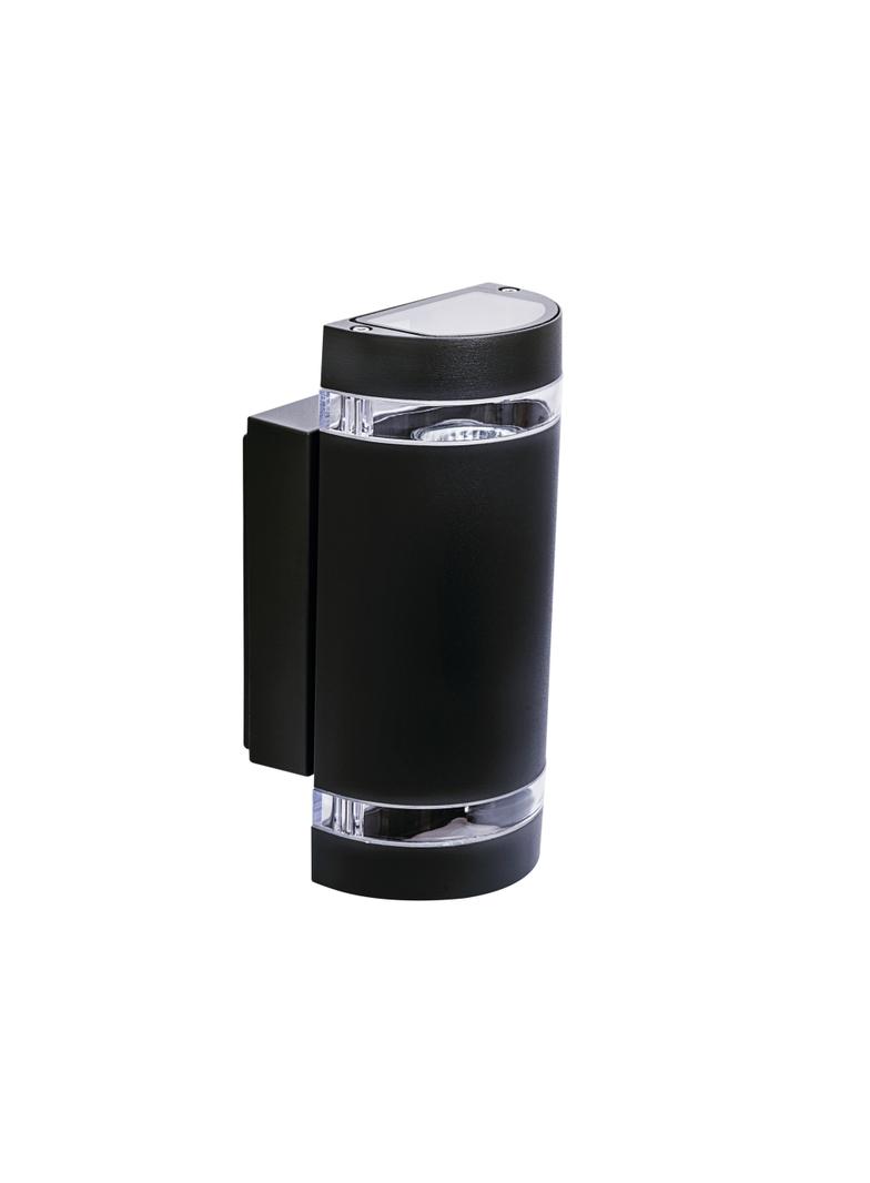 Oprawa ścienna ZEW EL-235U-B GU10 IP44 Czarny 22441 KANLUX