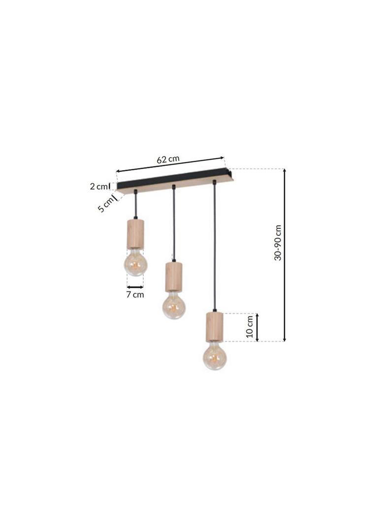 lampa wisząca Lines 3xE27 MLP8826 Milagro