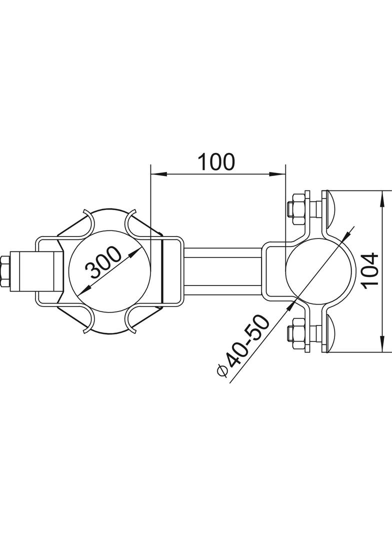 isFang TR100 100, Zacisk isFang